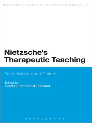 cover image of Nietzsche's Therapeutic Teaching